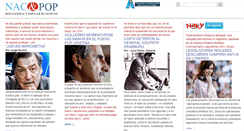 Desktop Screenshot of nacionalypopular.com
